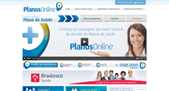 Desktop Screenshot of planosonline.com.br